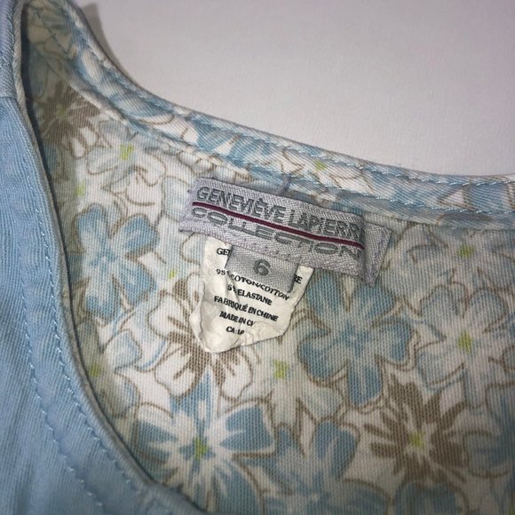 Genevieve Lapierre Light Blue Dress - Picture 3 of 4